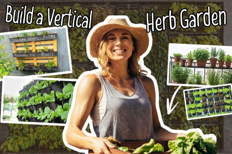 How to Build a Vertical Herb Garden for Small Space