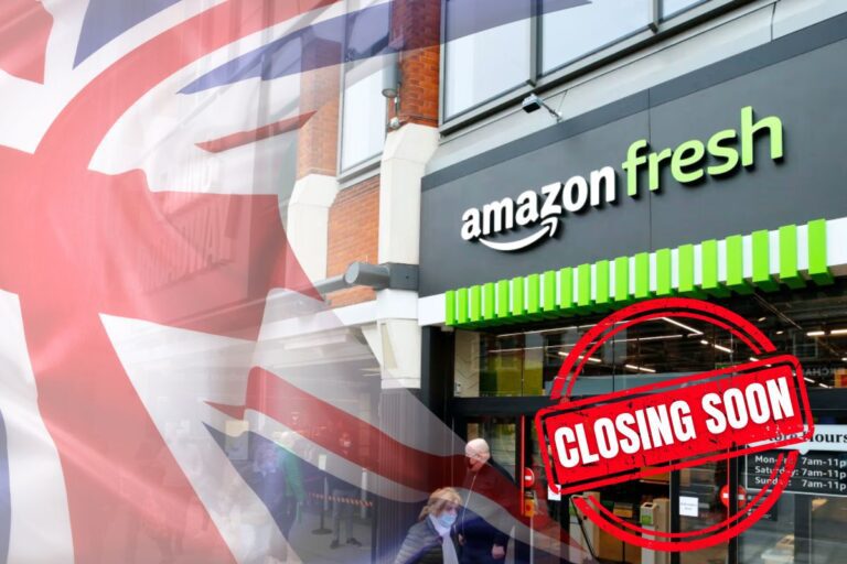 Amazon Fresh Shuts Its Doors in Britain