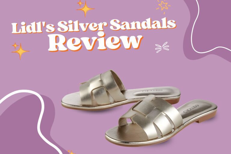 Lidl Esmara silver sandals review
