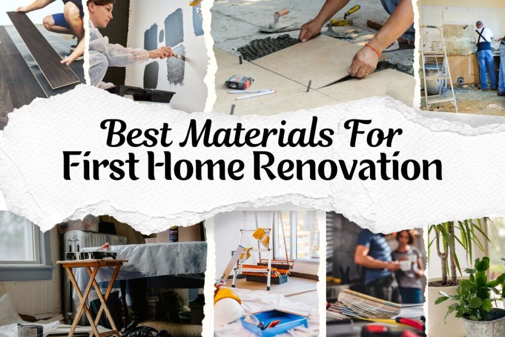 Beginner Friendly Home Renovation Materials
