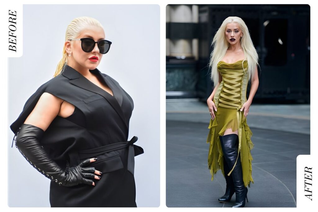 Christina Aguilera weight loss