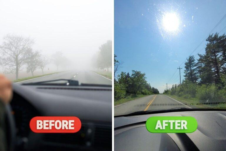 how to stop car from fogging up