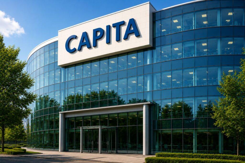 Capita's share price