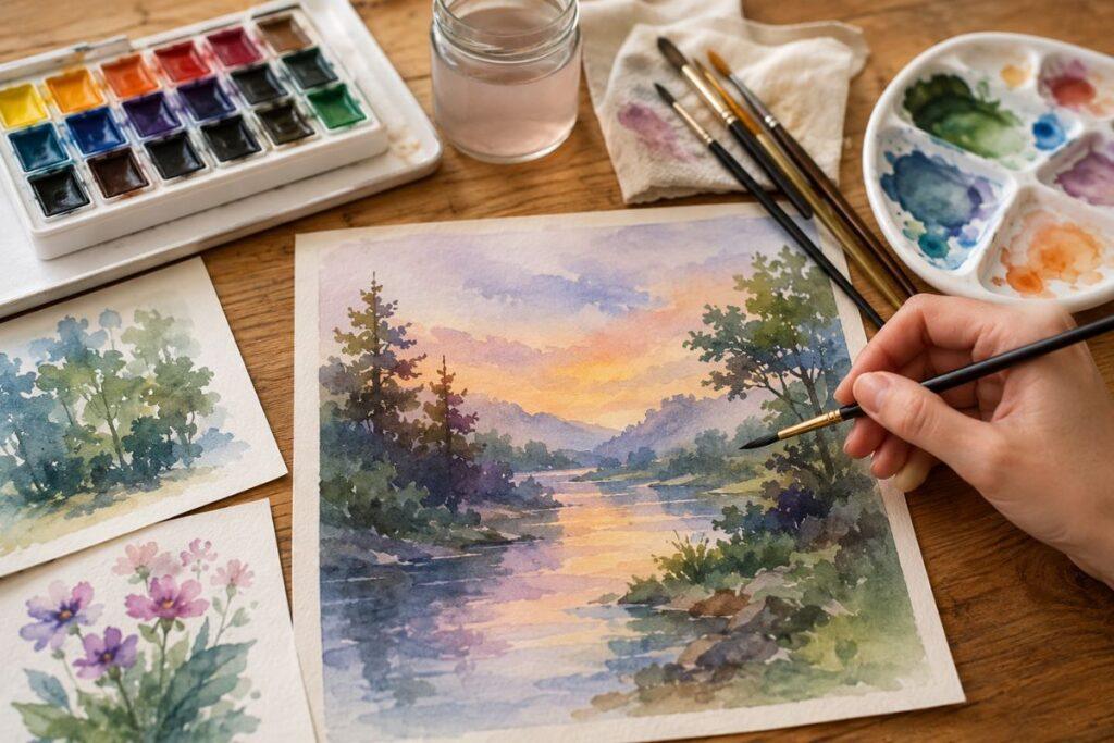 Watercolour Painting
