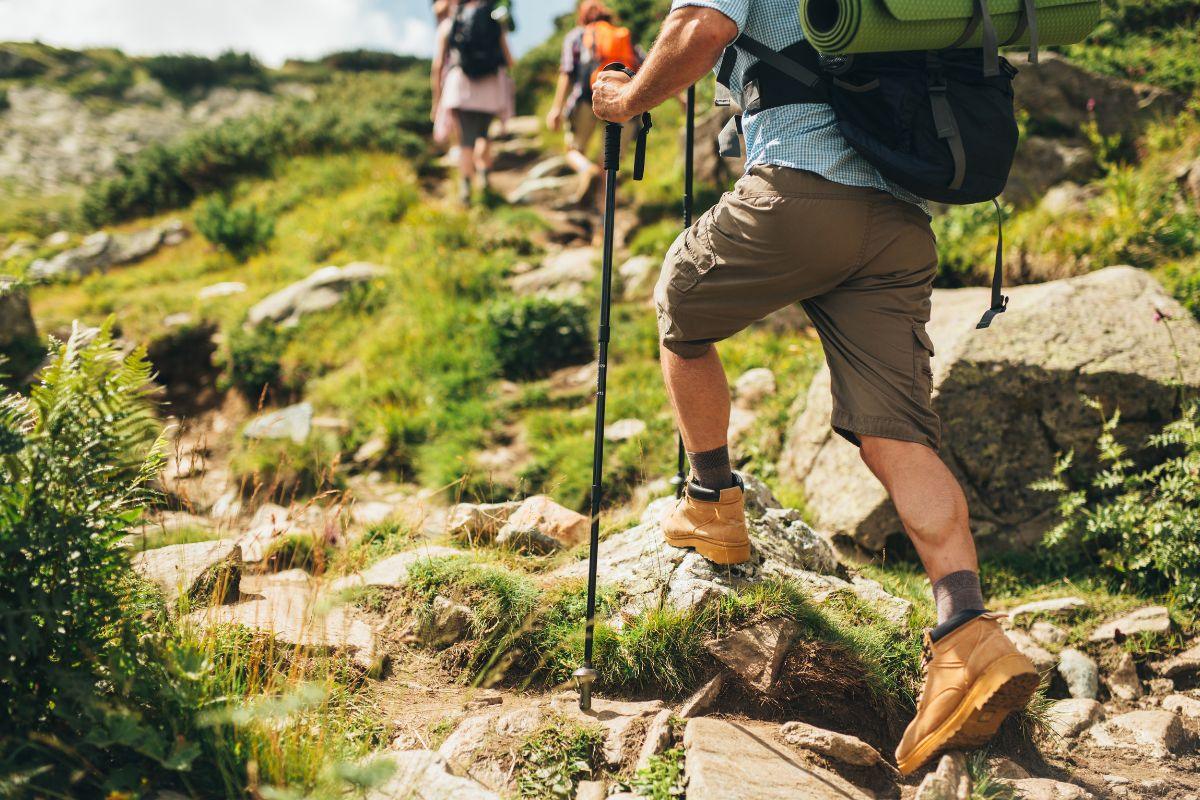 Hiking activity