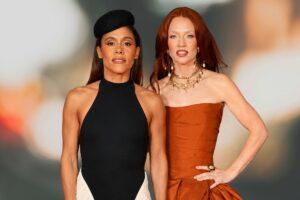 Jess Glynne and Alex Scott