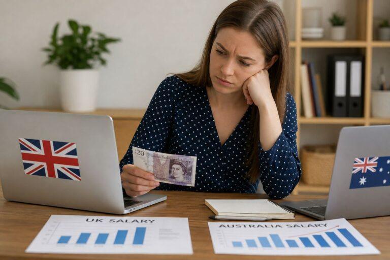 Why are UK Salaries so Low Compared to Australia
